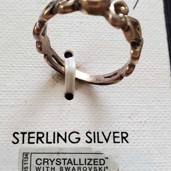 Sterling Silver with Swarovski - Picture 3 of 3